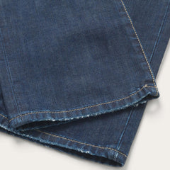 1312 Fit Destructed Jeans Blue | Men Stetson Boot Cut
