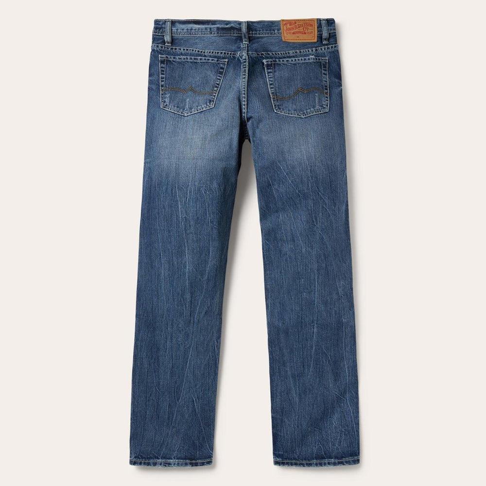 1520 Fit Standard Straight Leg Jean Blue | Men Stetson Boot Cut