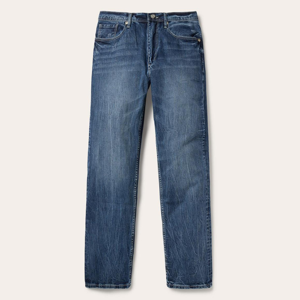 1520 Fit Standard Straight Leg Jean Blue | Men Stetson Modern Cut