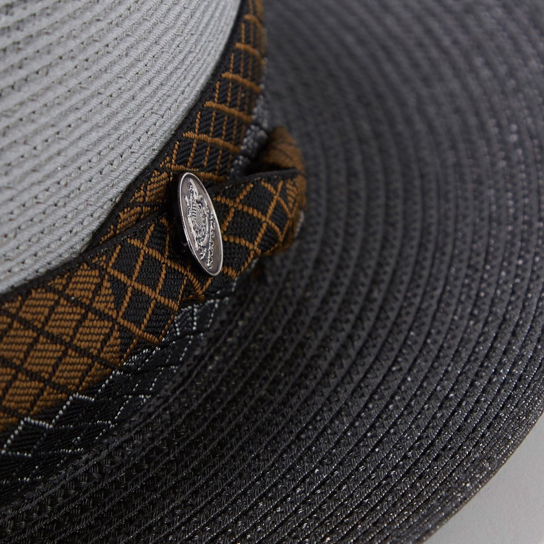 Andover Milan Fedora Grey Black