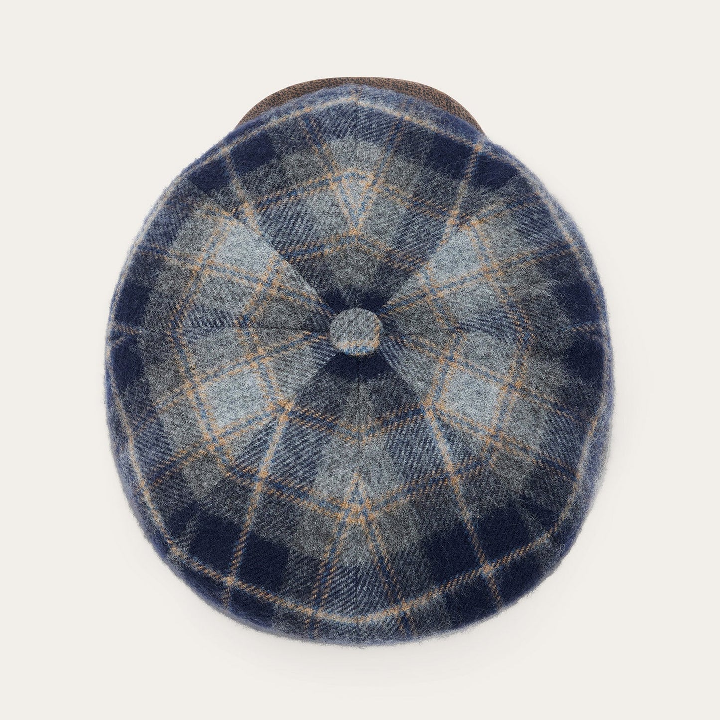 Wool Check Hatteras Blue/Grey Check