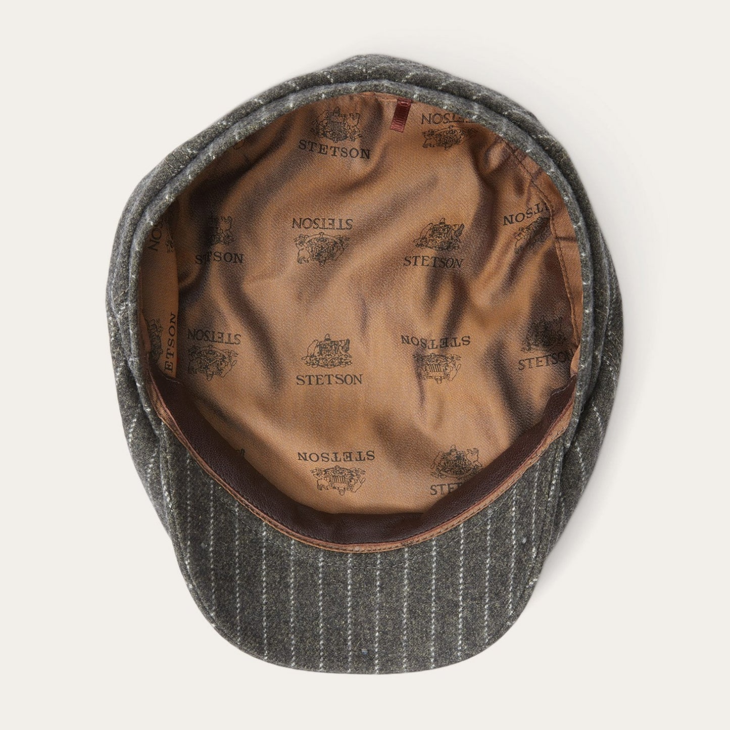 Driver Cap Wool/Cotton Grey