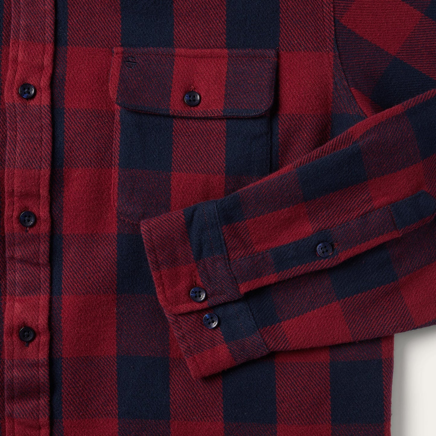Buffalo Check Twill Shirt Red