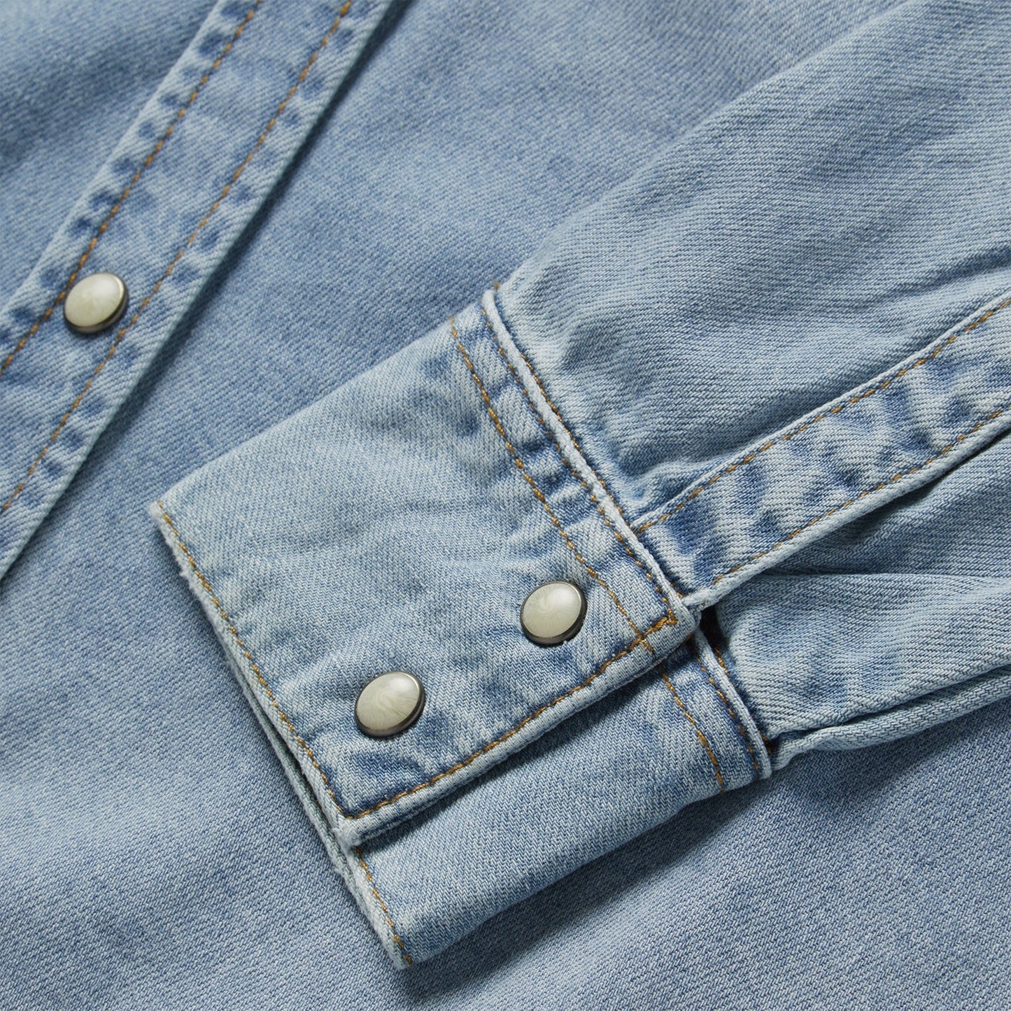 Loose Fit Denim Shirt Blue