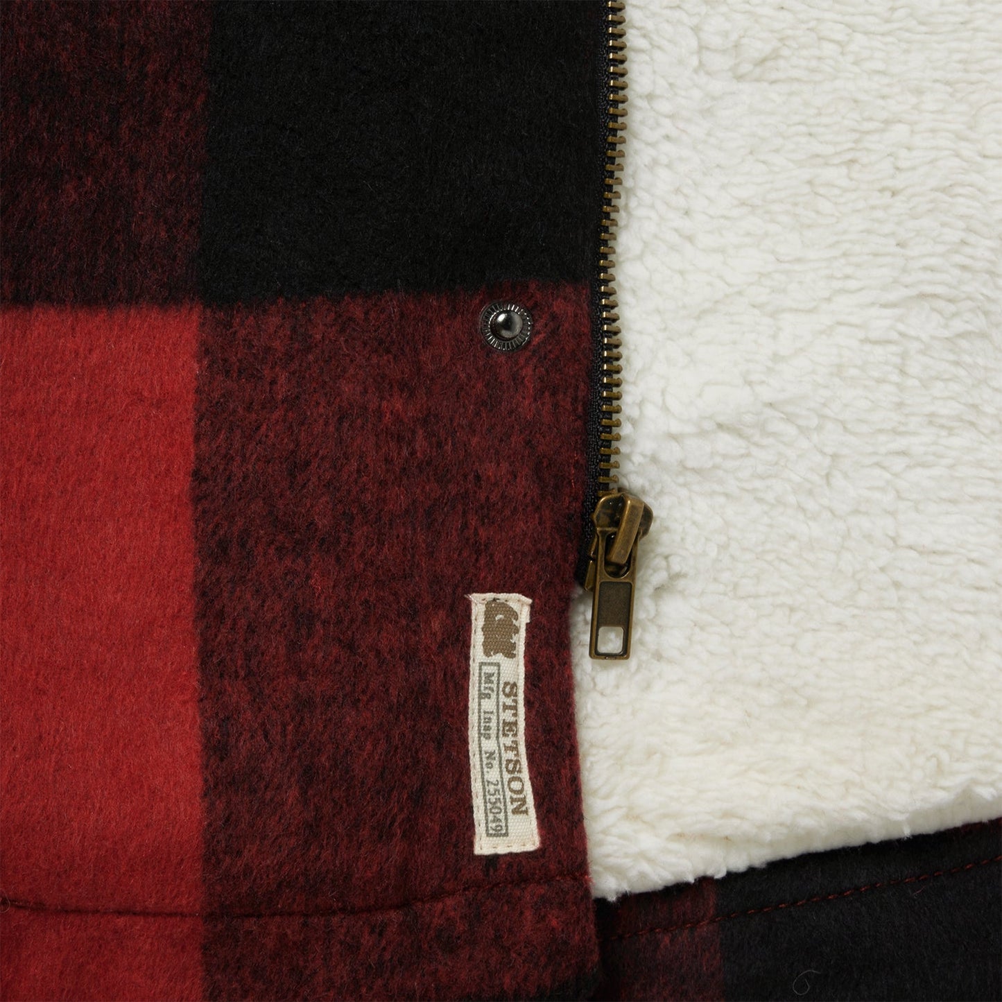 Buffalo Plaid Western Coat Red