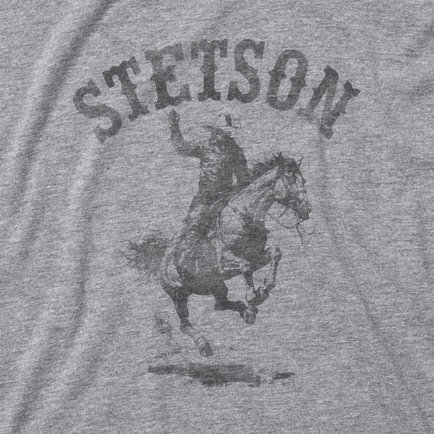 Bronco Rider Graphic Tee Grey