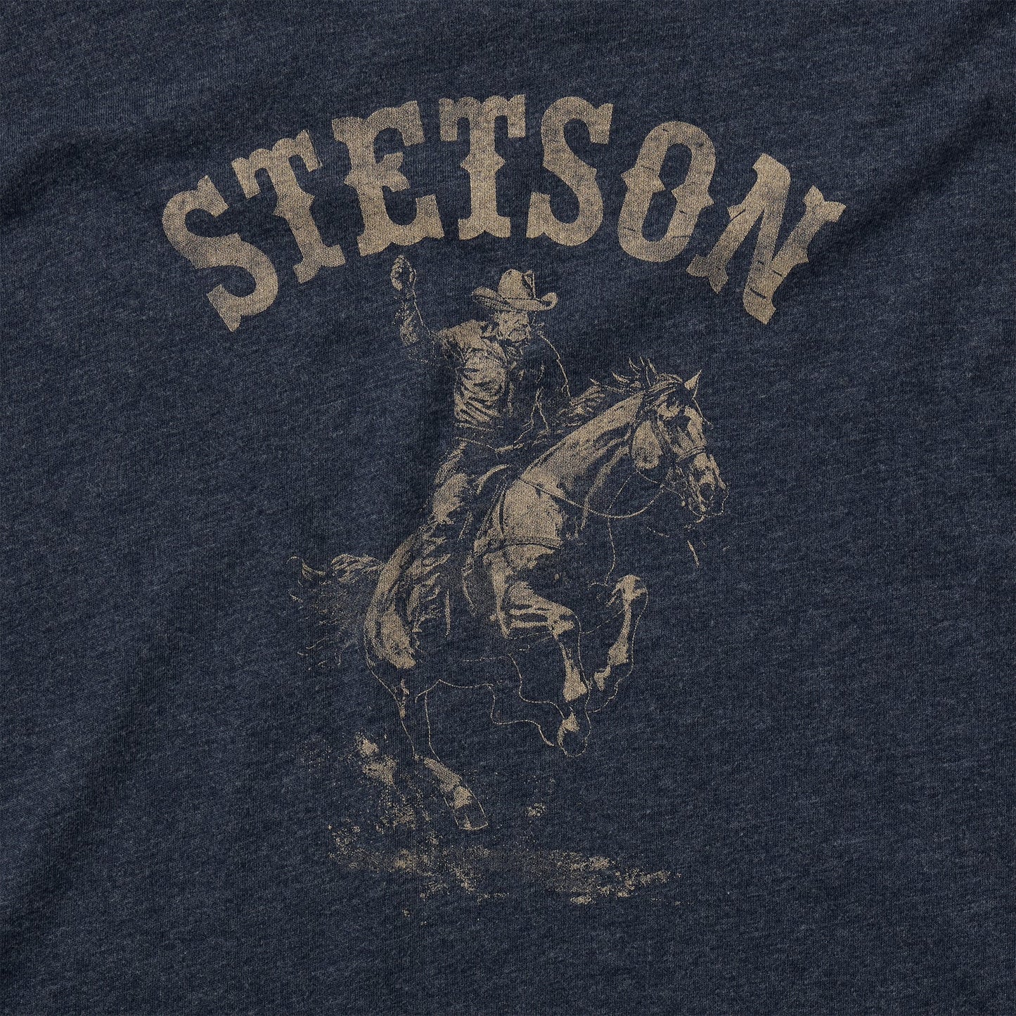 Bronco Rider Graphic Tee Blue