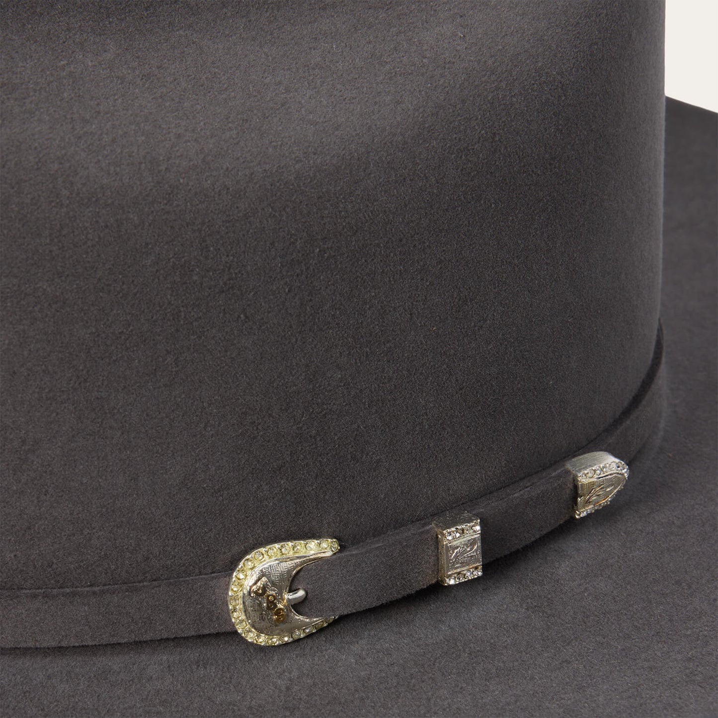 Shasta 10X Cowboy Hat - 4 1/4" Brim Charcoal