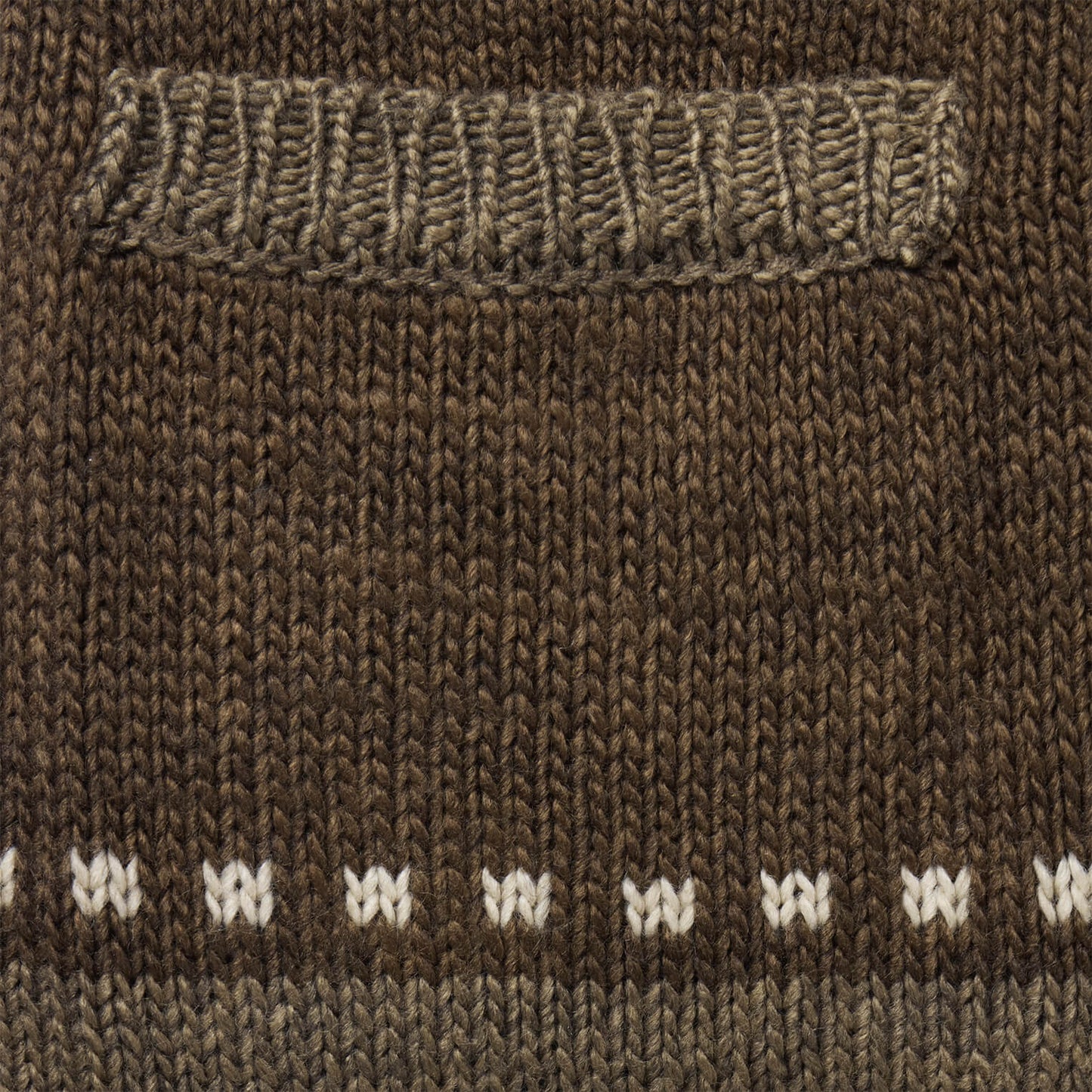 Steer & Star Belted Cardigan Brown