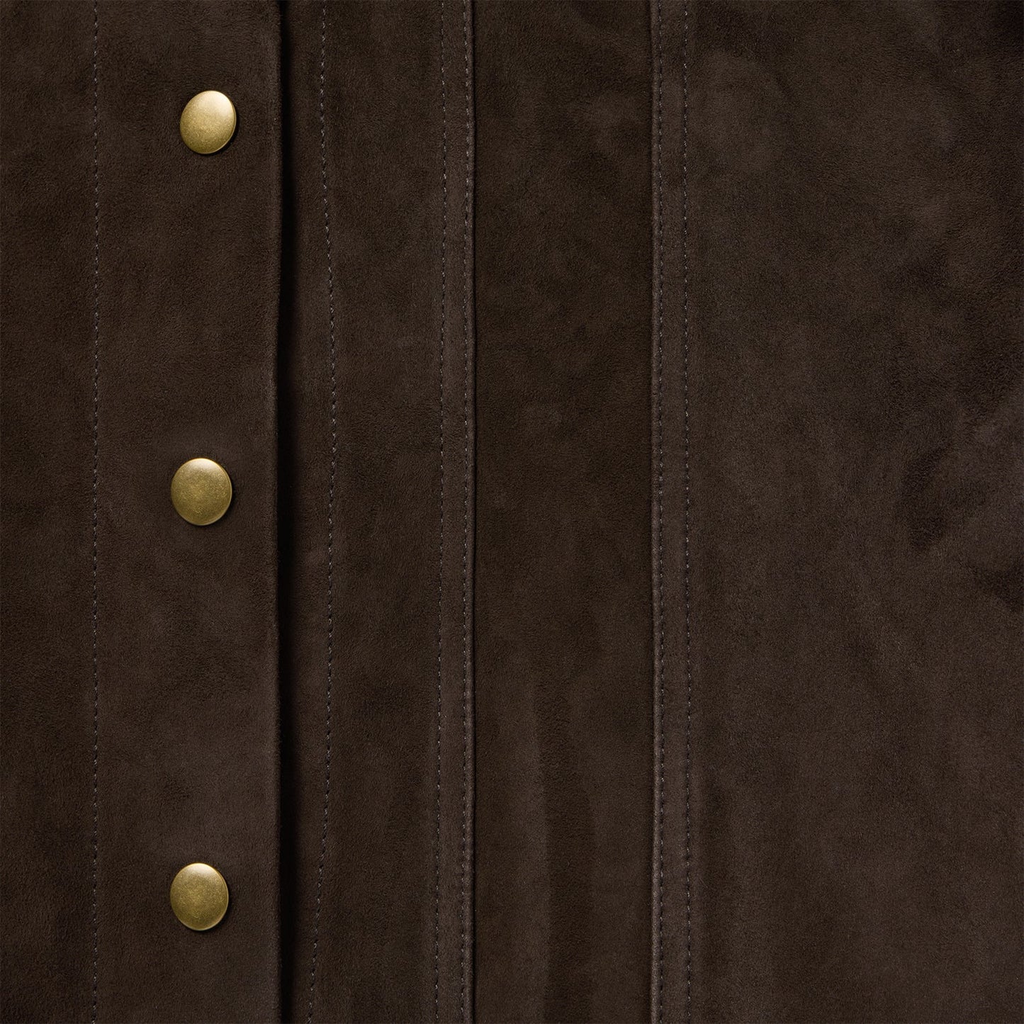 Lambskin Shirt Jacket Brown