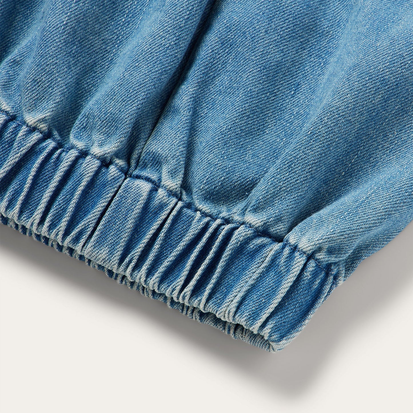 Button Front Denim Tank Top Blue