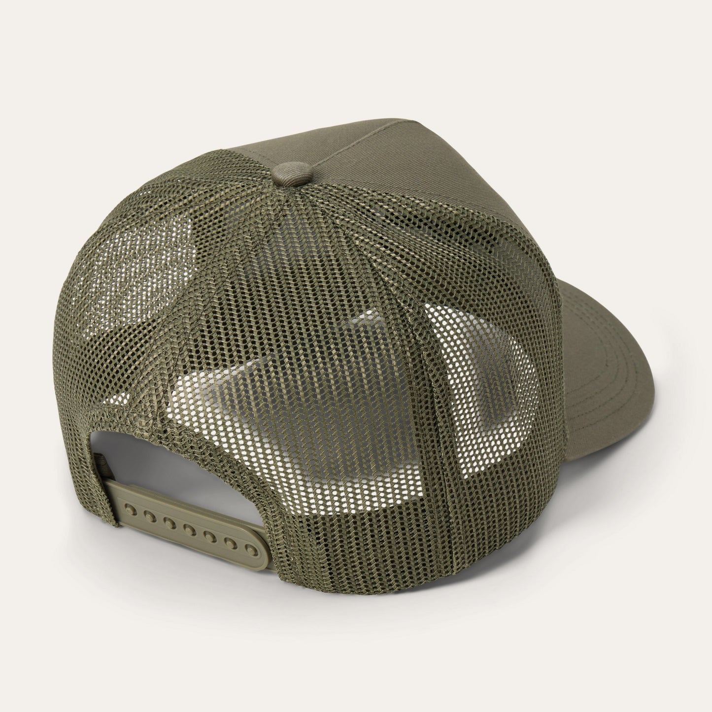 Bison Trucker Hat Olive