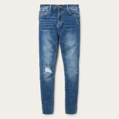 902 High Waist Slim Fit Jean Blue | Women Stetson Denim