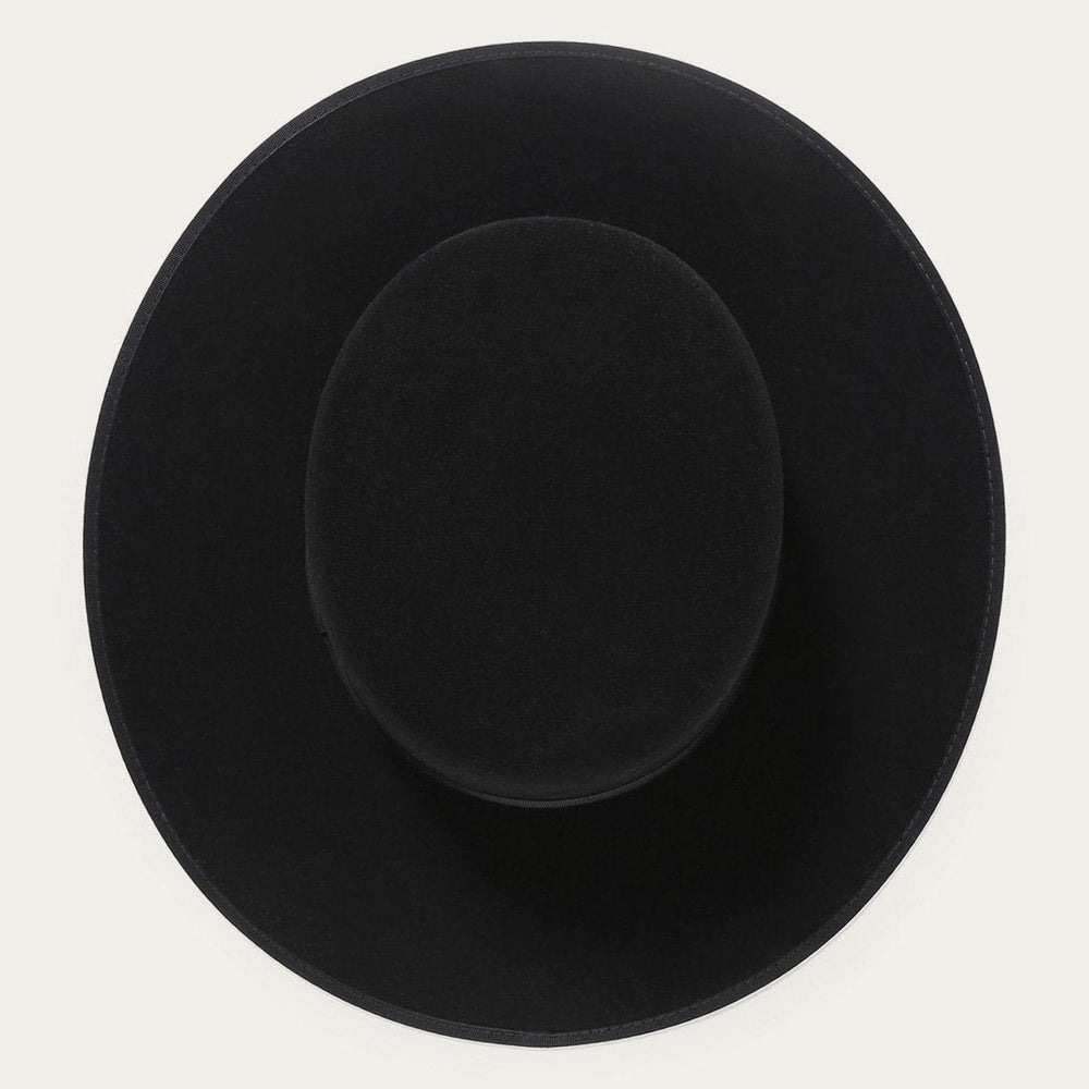 Amish 4X Wool Felt Hat Black | Men/Women Stetson Fedora