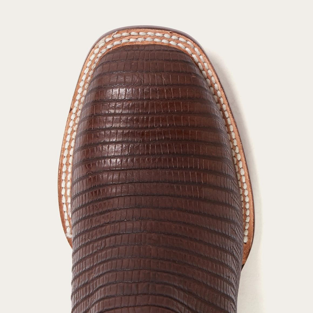 Beaumont Brown Teju Cowboy Boot Brown | Men Stetson Western
