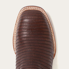 Beaumont Brown Teju Cowboy Boot Brown | Men Stetson Western