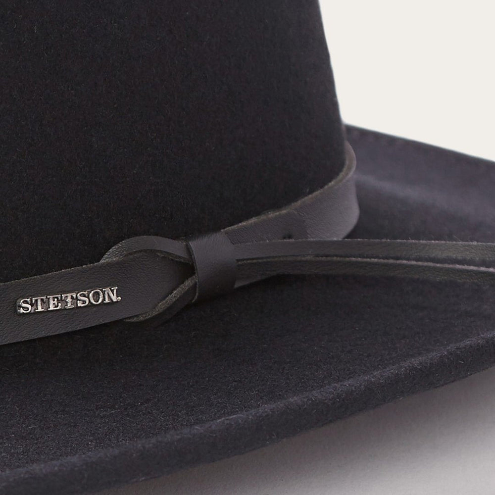 Black Hawk Outdoor Hat Black | Men/Women Stetson Outdoor