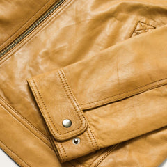 Butter Soft Distressed Leather Jacket Brown | Men Stetson Jackets