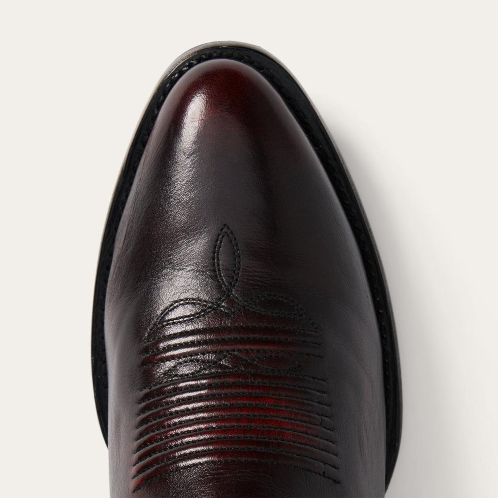 Carlisle Western Boots Black Cherry | Men Stetson Western