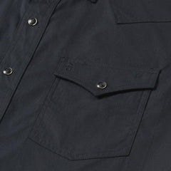 Classic Western Shirt In Black Black | Men Stetson Classic Cut