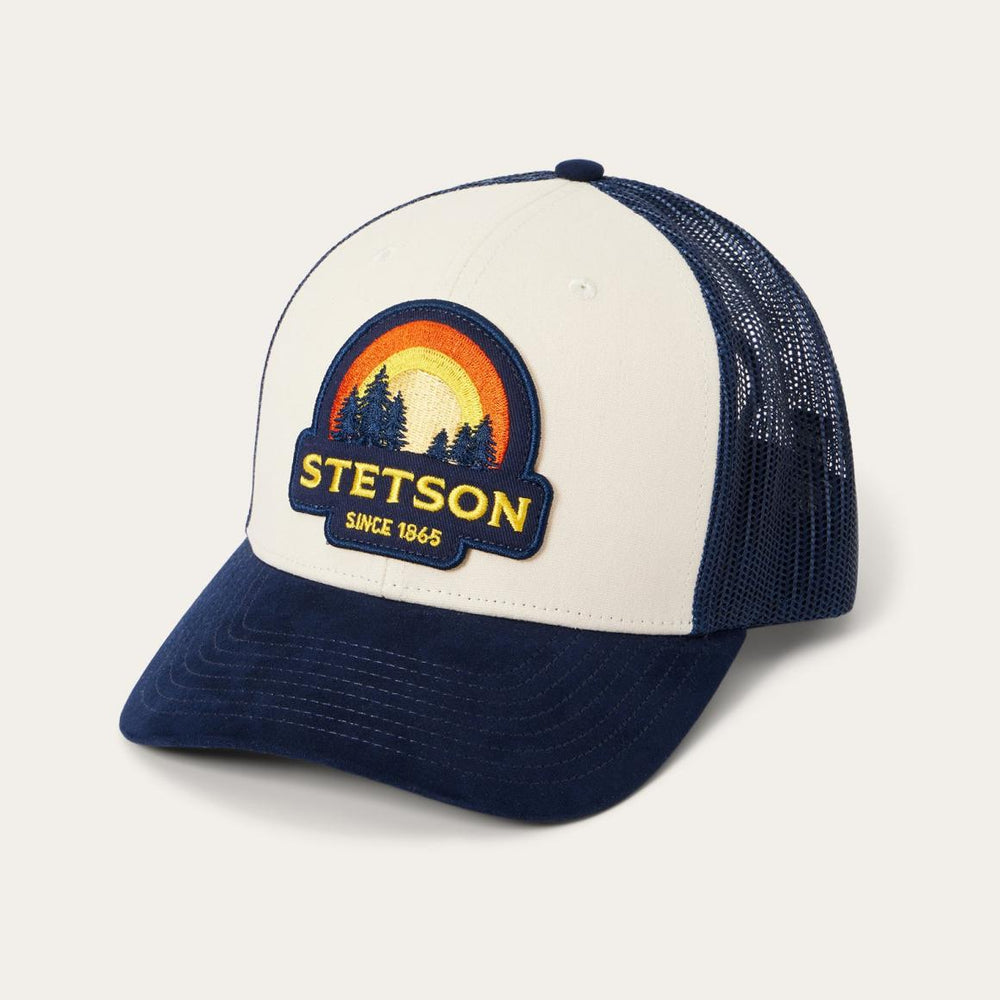 Cream Sunset Trucker Cap Cream | Men/Women Stetson Caps & Truckers