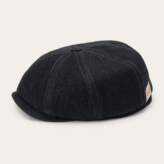 Denim Hatteras Cap Black Denim | Men/Women Stetson Caps & Truckers