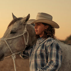 Griffin 100X Straw Cowboy Hat Natural | Men/Women Stetson Western