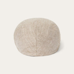 Herringbone Linen Ivy Cap Beige Herringbone | Men/Women Stetson Caps & Truckers