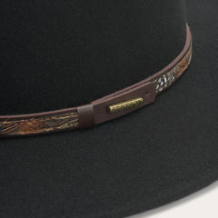 Kelso Outdoor Hat Black | Men/Women Stetson Outdoor