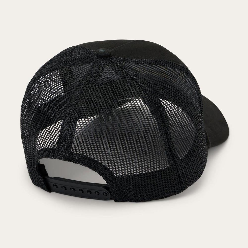 Lasso Trucker Cap Black | Men/Women Stetson Caps & Truckers