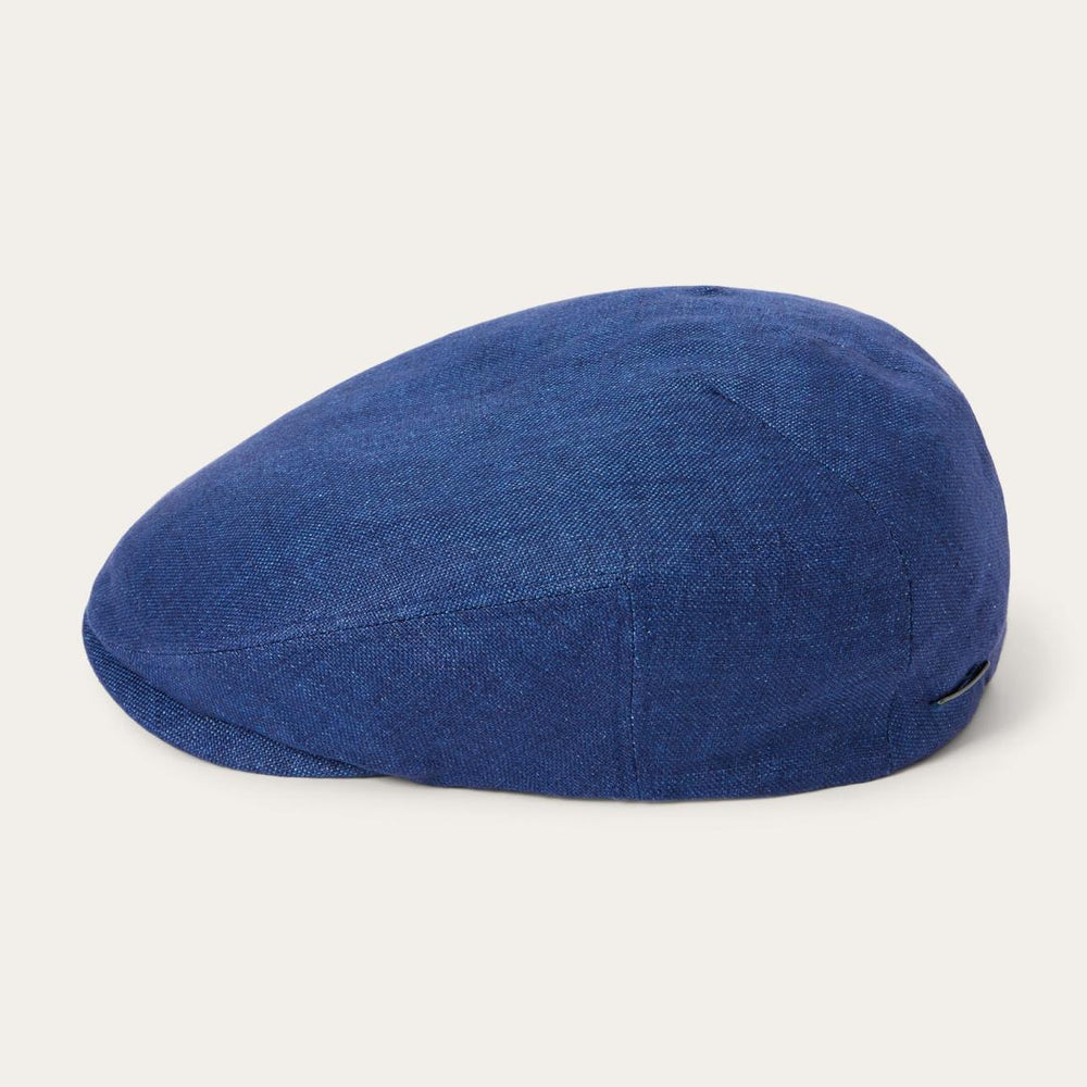 Linen Driver Cap Navy | Men/Women Stetson Caps & Truckers