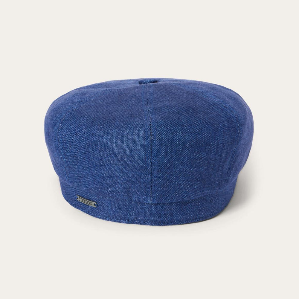Linen Hatteras Cap Navy | Men/Women Stetson Caps & Truckers