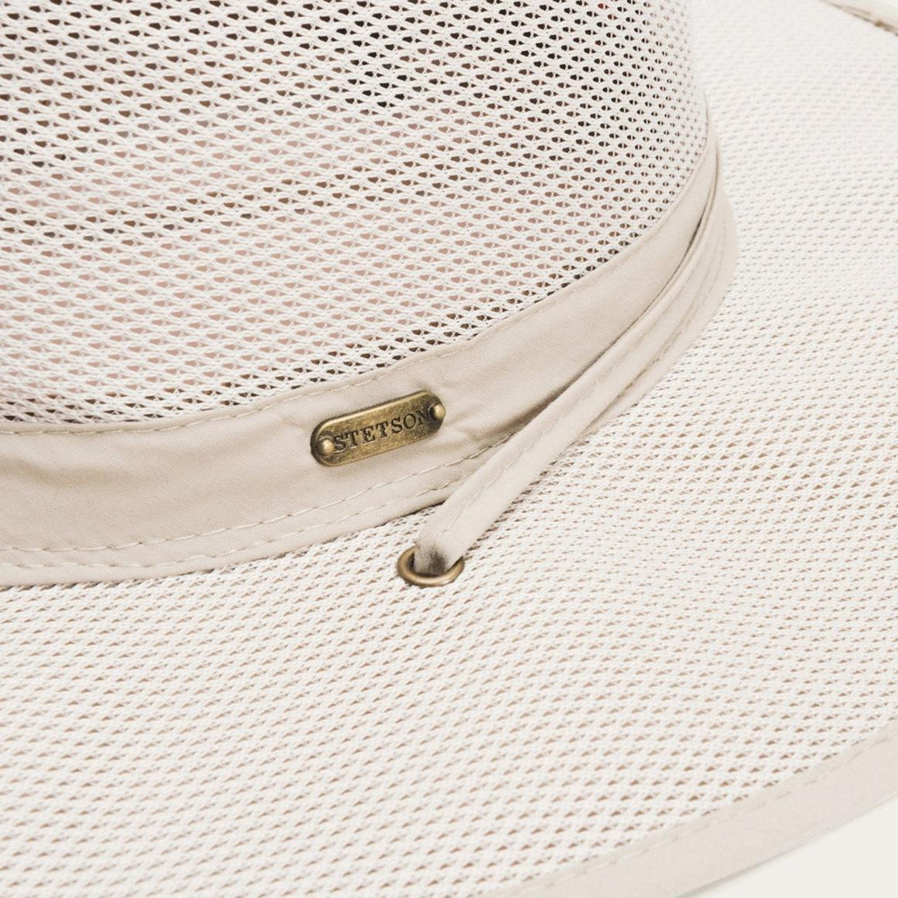 Montana 'No Fly Zone' Mesh Hat Khaki | Men/Women Stetson Outdoor