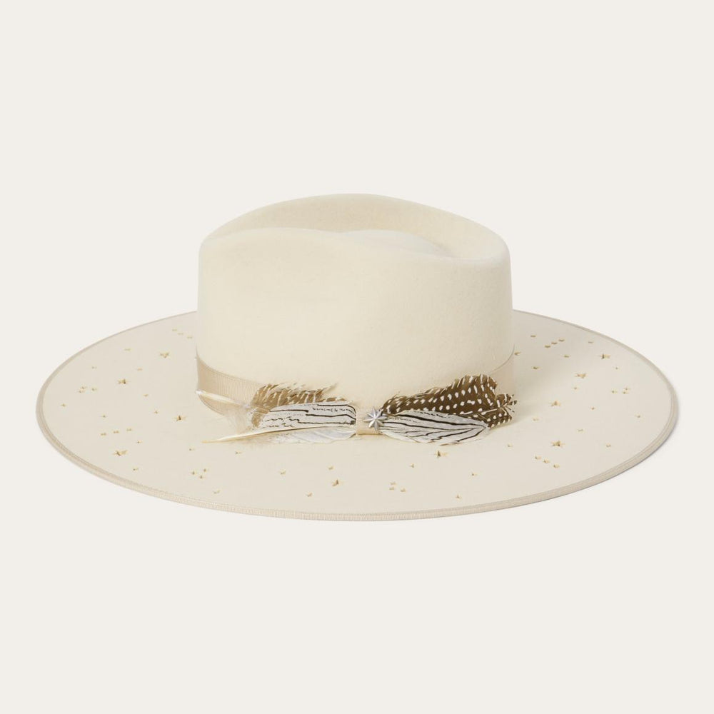 Night Sky Fedora Bone | Men/Women Stetson Fedora