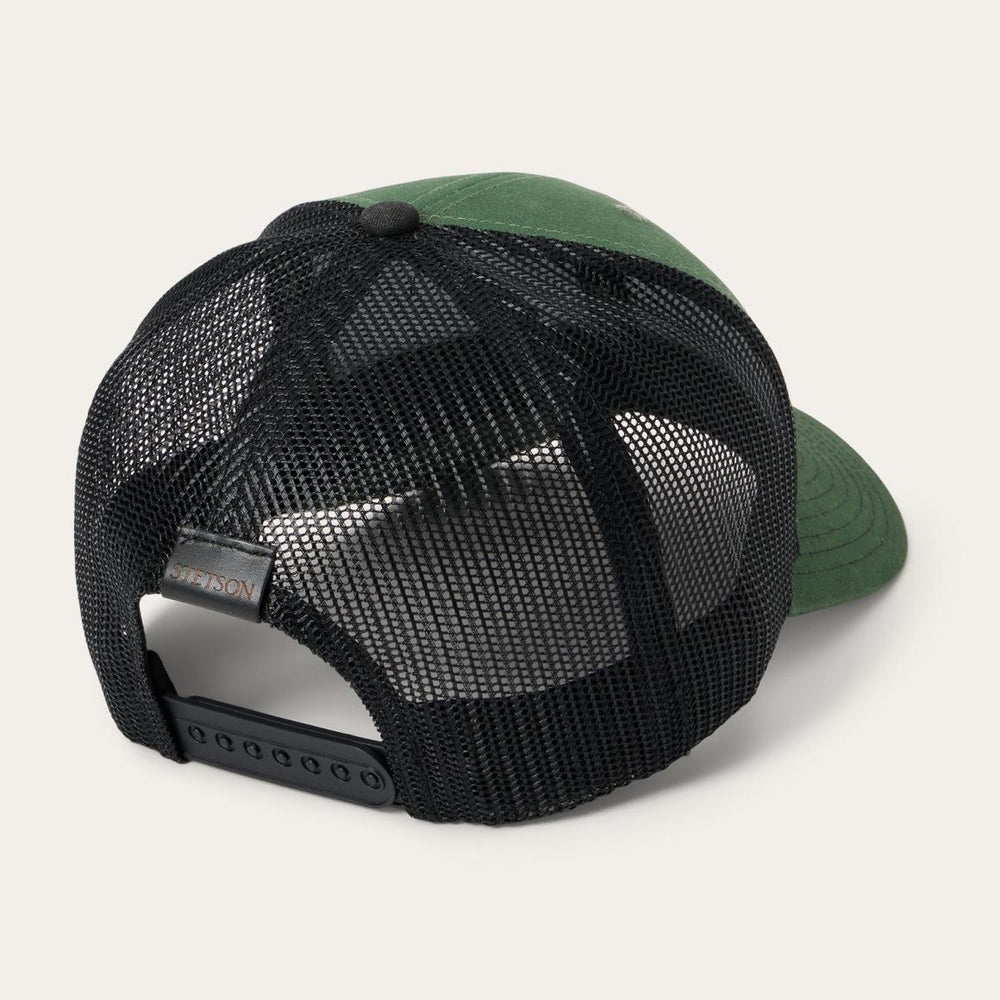 Olive Sunset Trucker Cap Olive | Men/Women Stetson Caps & Truckers