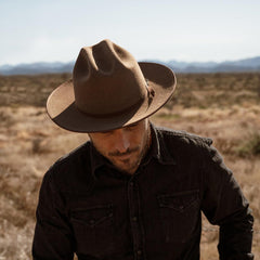 Open Road 6X Cowboy Hat Brown Mix | Men/Women Stetson Western