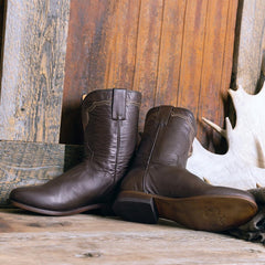 Puncher Boots Brown | Men Stetson Ropers