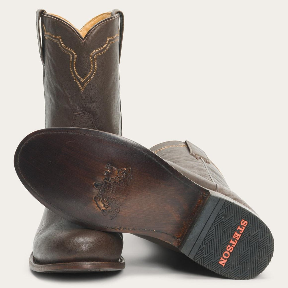 Puncher Boots Brown | Men Stetson Ropers