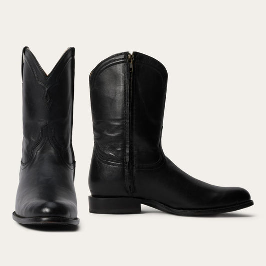 Rancher Zip Roper Burnished Black | Men Stetson Ropers