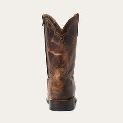 Rancher Zip Roper Oiled Cognac | Men Stetson Ropers