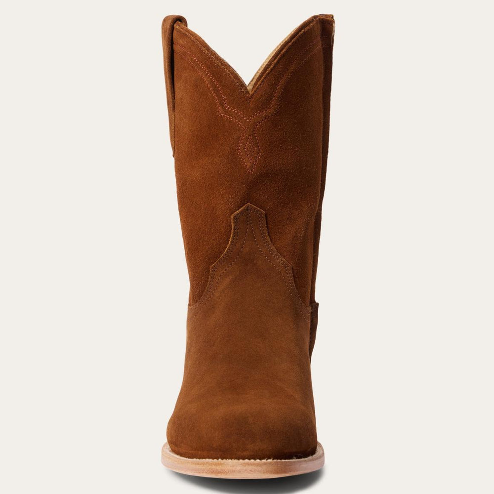Rancher Zip Roper Suede Brown | Men Stetson Western