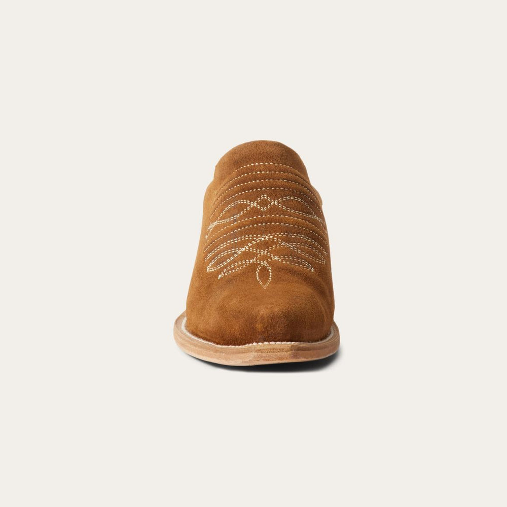 Reed Western Mules Brown | Women Stetson Shorties