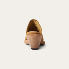 Reed Western Mules Tan | Women Stetson Shorties