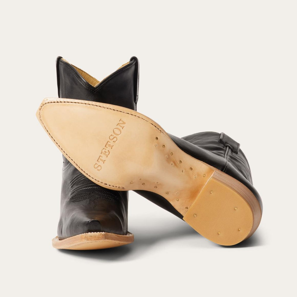 Riley Shorty Boots Black | Women Stetson Western