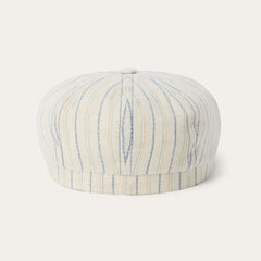Striped Linen Hatteras Off White With Stripes | Men/Women Stetson Caps & Truckers