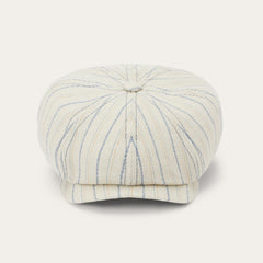 Striped Linen Hatteras Off White With Stripes | Men/Women Stetson Caps & Truckers