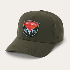 Sunset Baseball Cap Olive | Men/Women Stetson Caps & Truckers