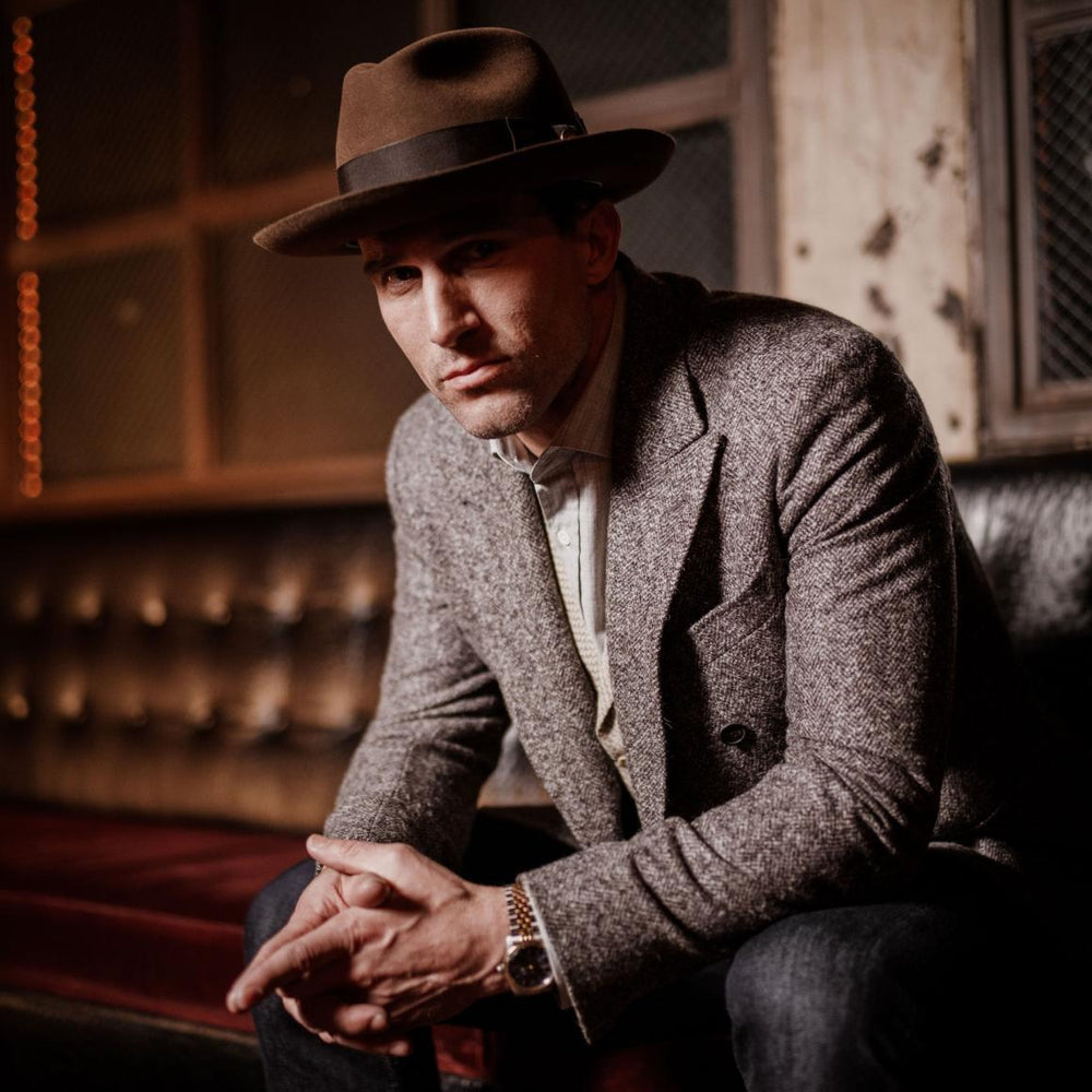 Temple Fedora Mink | Men/Women Stetson Fedora