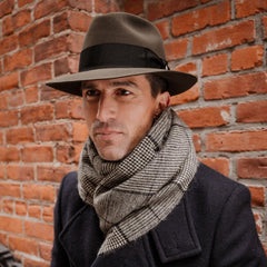 Temple Fedora Sage | Men/Women Stetson Fedora