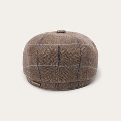 Wool Herringbone Hatteras Cap Camel Herringbone | Men/Women Stetson Caps & Truckers